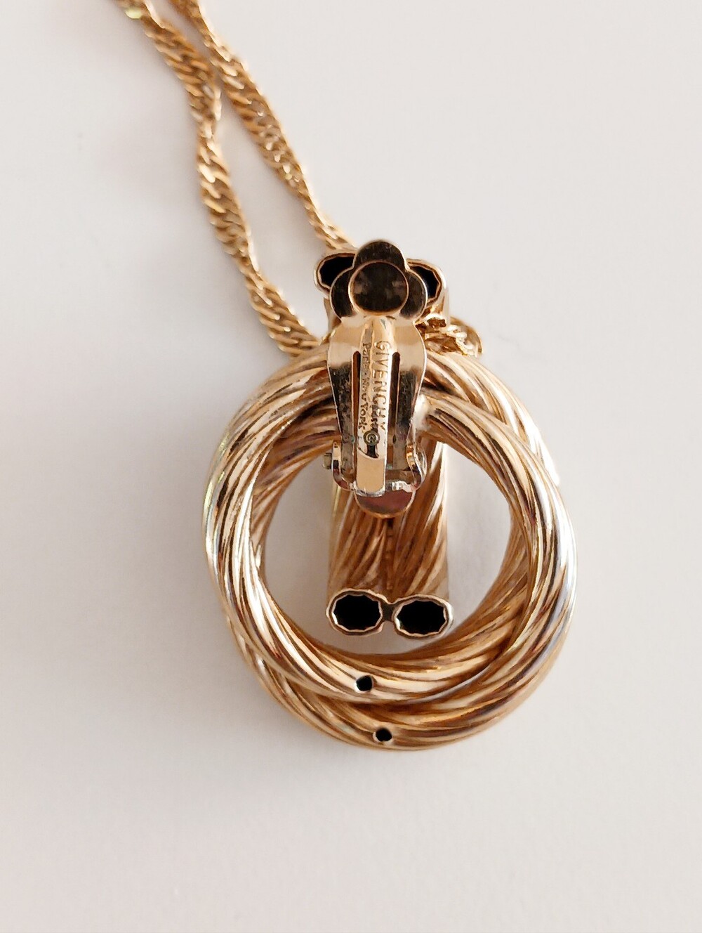 Repurposed Givenchy Clip On Earring - Picture 3 of 8